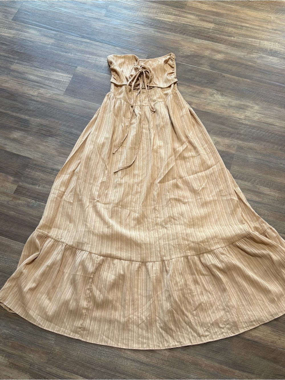 Tan Maxi Dress - Picture 8 of 10